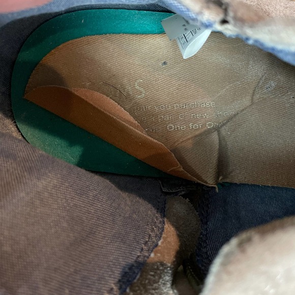 TOMS Deia Leather Ankle Boot Tan Suede Booties Size 11 - Picture 11 of 12